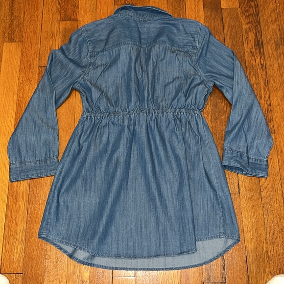 Motherhood Maternity Drawstring Waist Denim Top Small - Picture 2 of 5